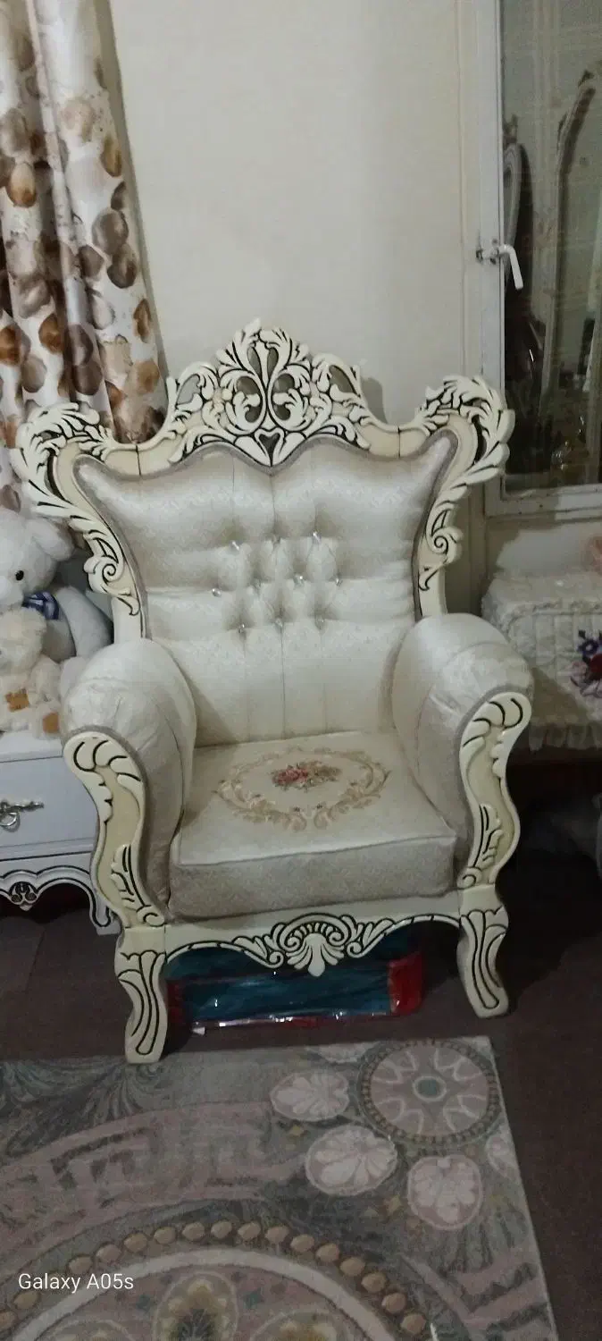 مبل سلطنتی|مبلمان خانگی و میز عسلی|محمدیه-قزوین, |دیوار