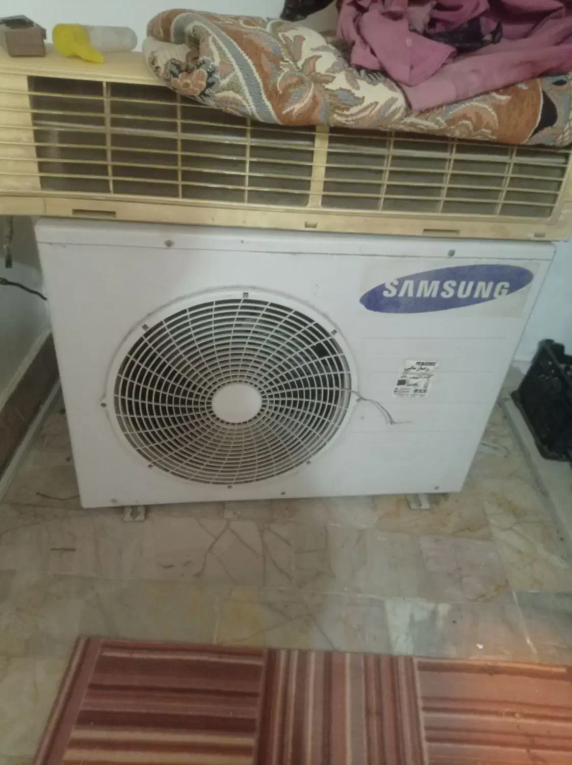 اسپیلت سامسونگ|کولر گازی و فن‌کوئل|طرقبه, |دیوار