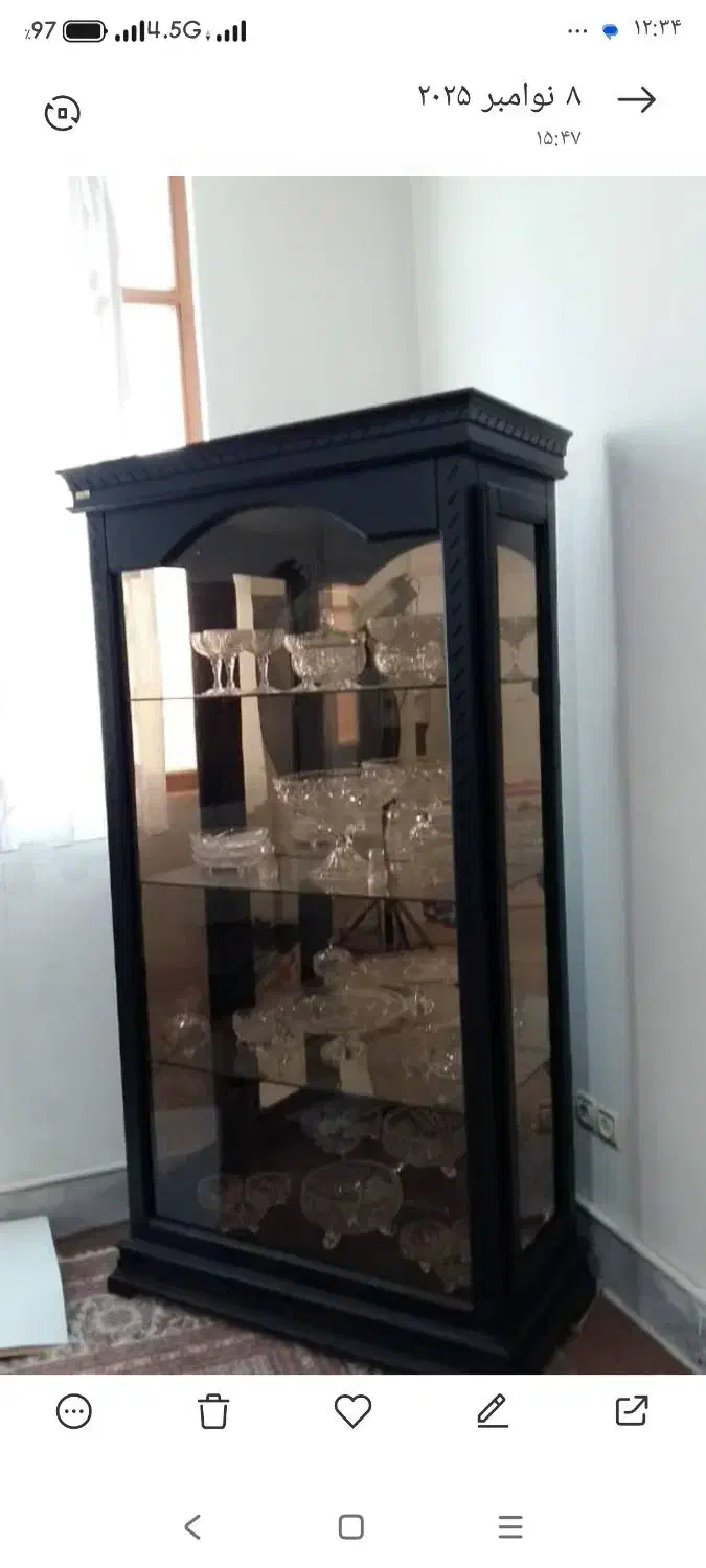 بوفه ویترین|بوفه، ویترین، کنسول|مشکین‌دشت, |دیوار