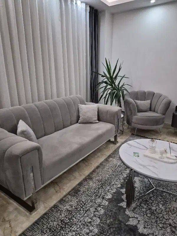 مبل صدفی در حد نو|مبلمان خانگی و میز عسلی|شهریار, شهرک امیریه|دیوار