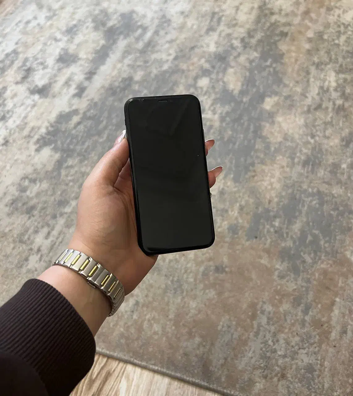 ایفون xکاملا سالم همراه با۱۵گارد گوشی|موبایل|رشت, بازار|دیوار