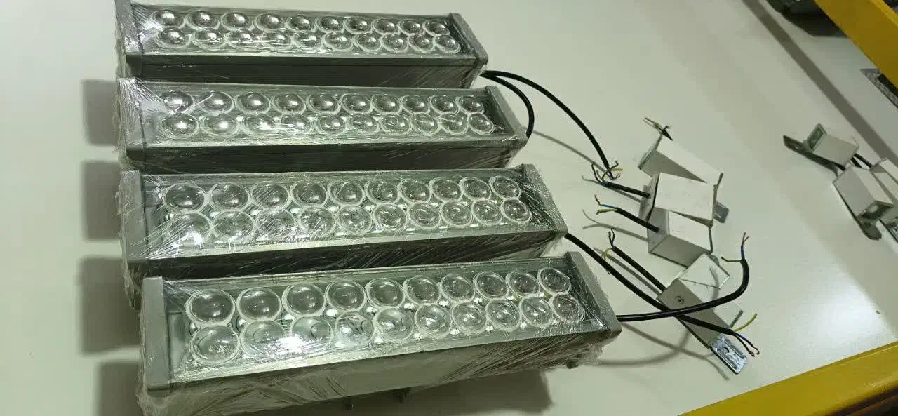 تولید لامپ نما وال واشر لاینر پروژکتور نور علی نور|لامپ و چراغ|قم, چهل درخت|دیوار