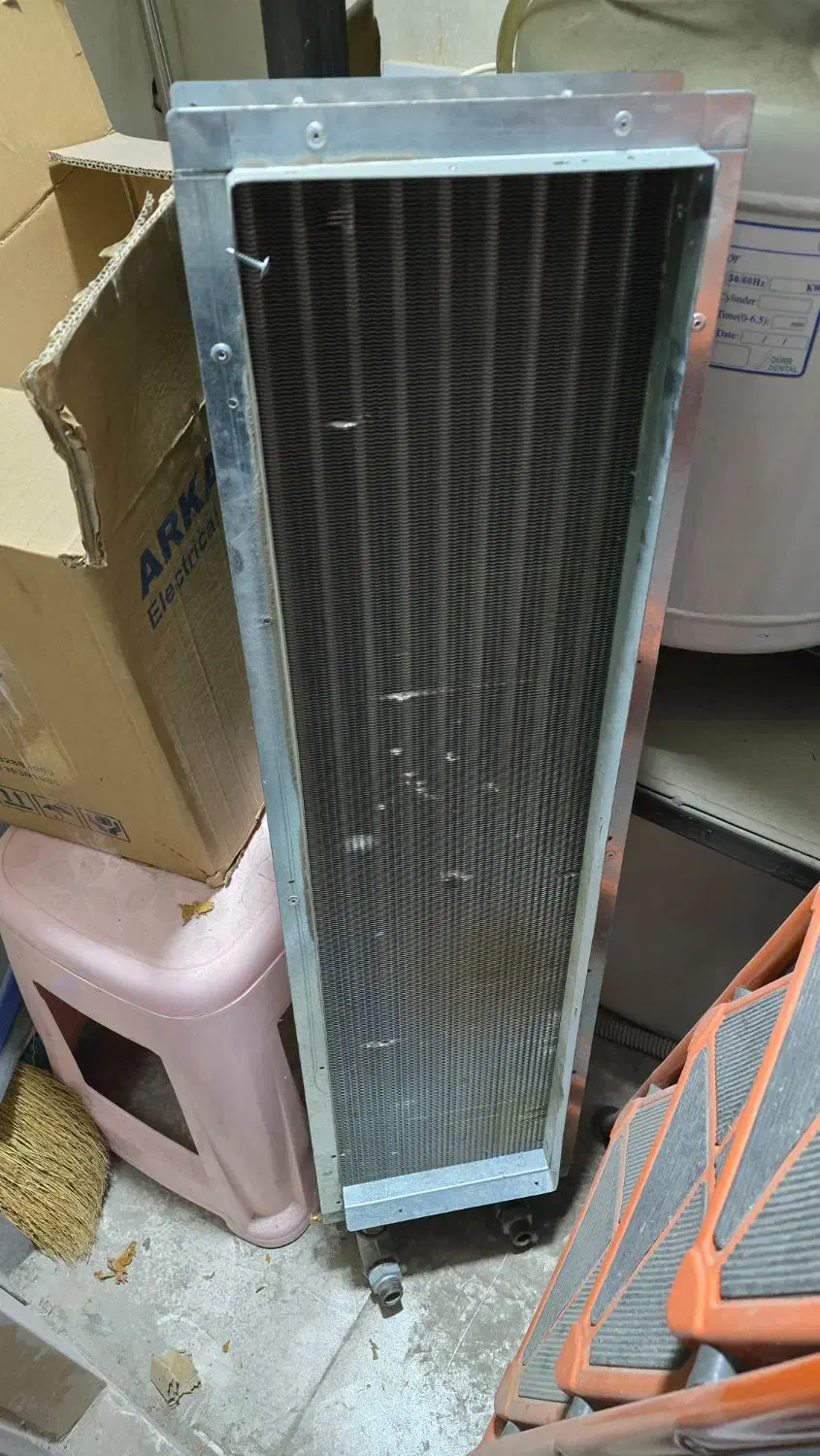 کویل آب گرم|کولر گازی و فنکوئل|اراک, |دیوار