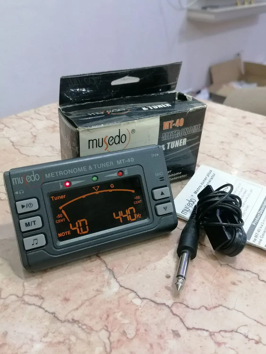 تیونر مترونوم Musedu MT-40|گیتار، بیس، امپلیفایر|شاهینشهر, شهرک ردانی پور|دیوار