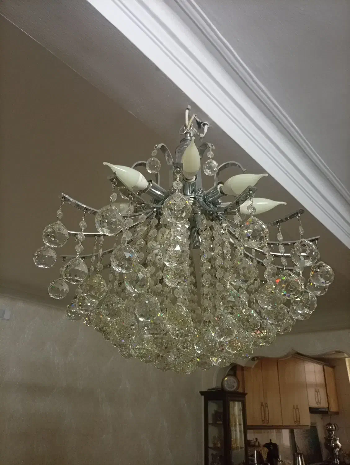 دو عدد لوستر|لوستر و چراغ آویز|اسلام‌شهر, شهرک مهدیه|دیوار