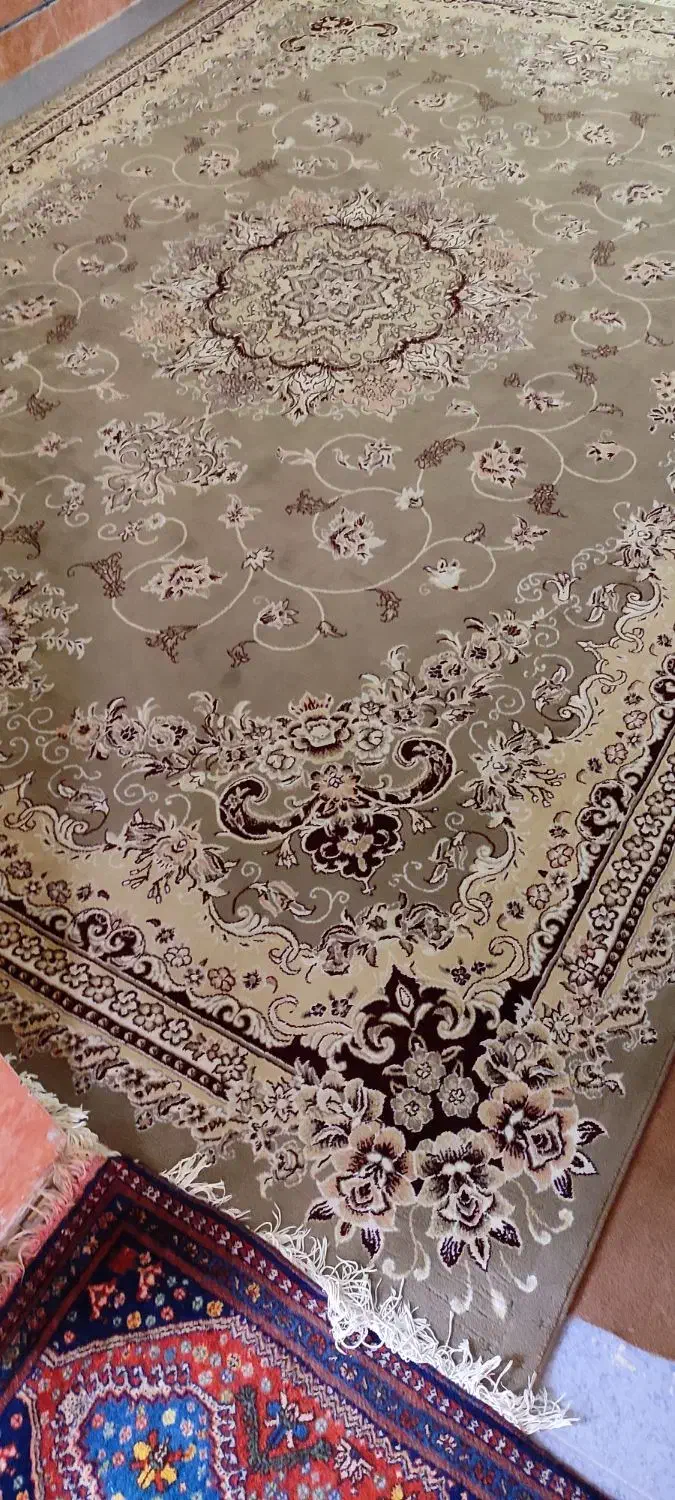 ۲ عدد فرش گردویی|فرش|لردگان, |دیوار