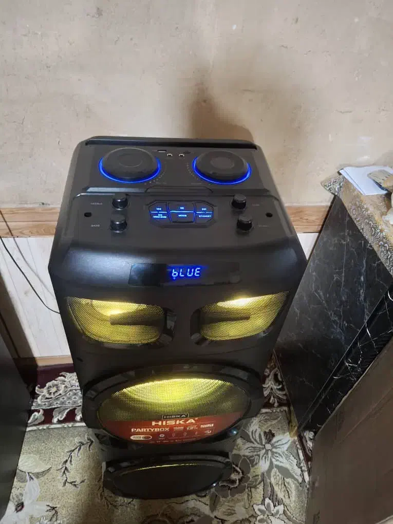 اسپیکر HISKA 150w|سیستم صوتی خانگی|شیراز, کرونی(خاتونک)|دیوار