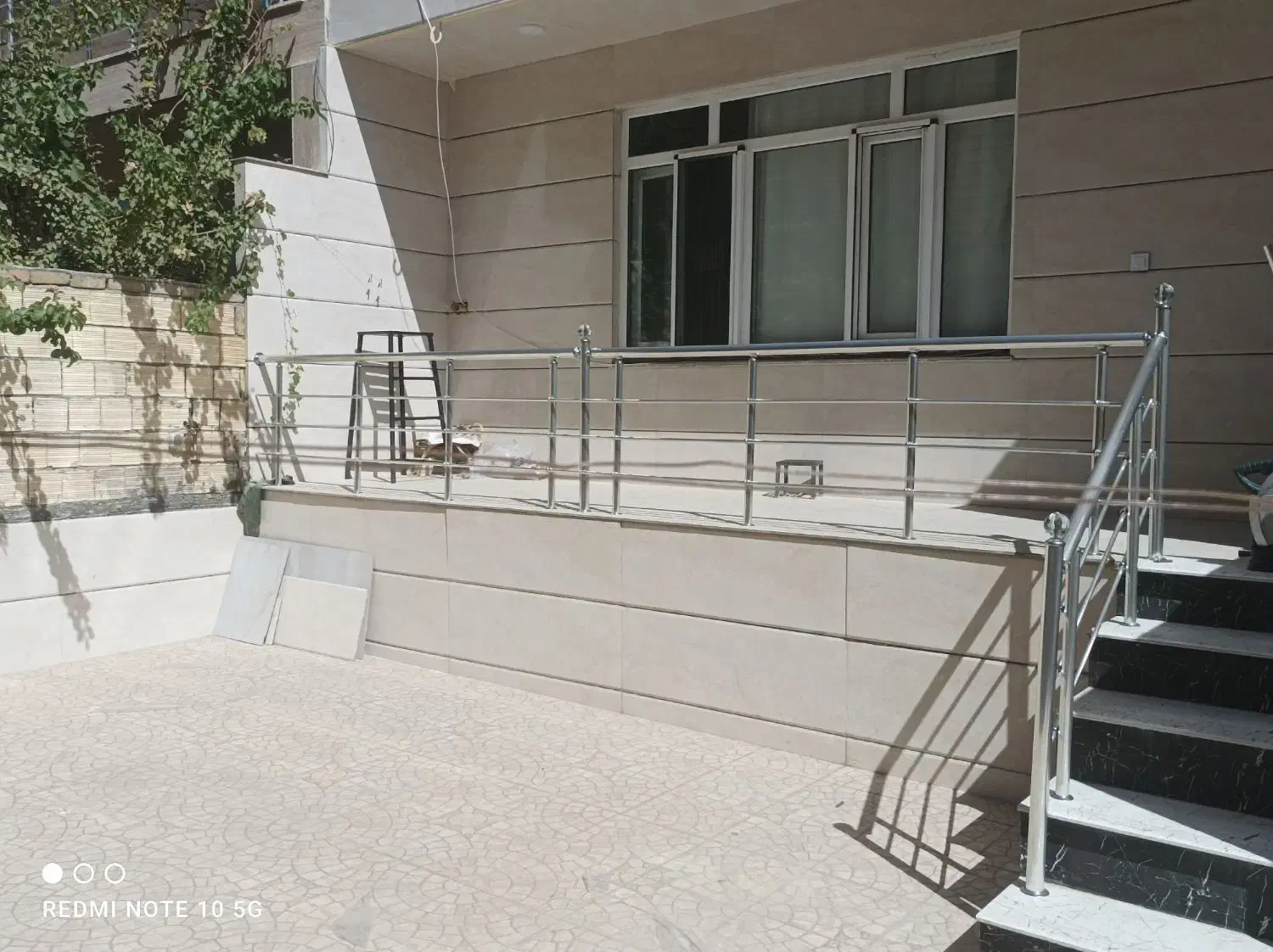 نرده راه پله استیل|خدمات پیشه و مهارت|قروه, |دیوار