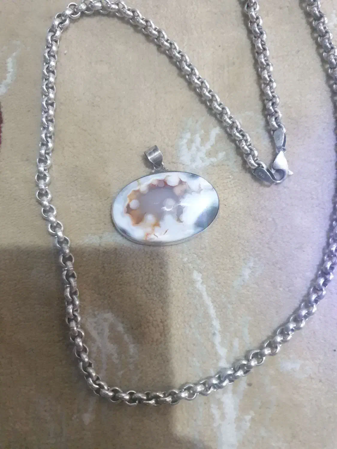 زنجیر نقره پلاک و دستبند|بدلیجات|رباط‌کریم, رباط‌کریم|دیوار