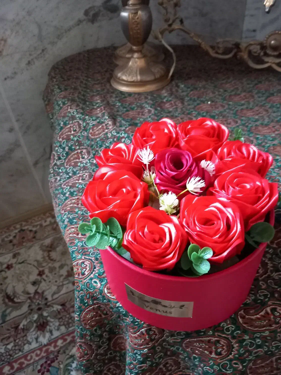 باکس گل رمانی زیبا|گل مصنوعی|تربت جام, فاز ۳ فرهنگیان|دیوار