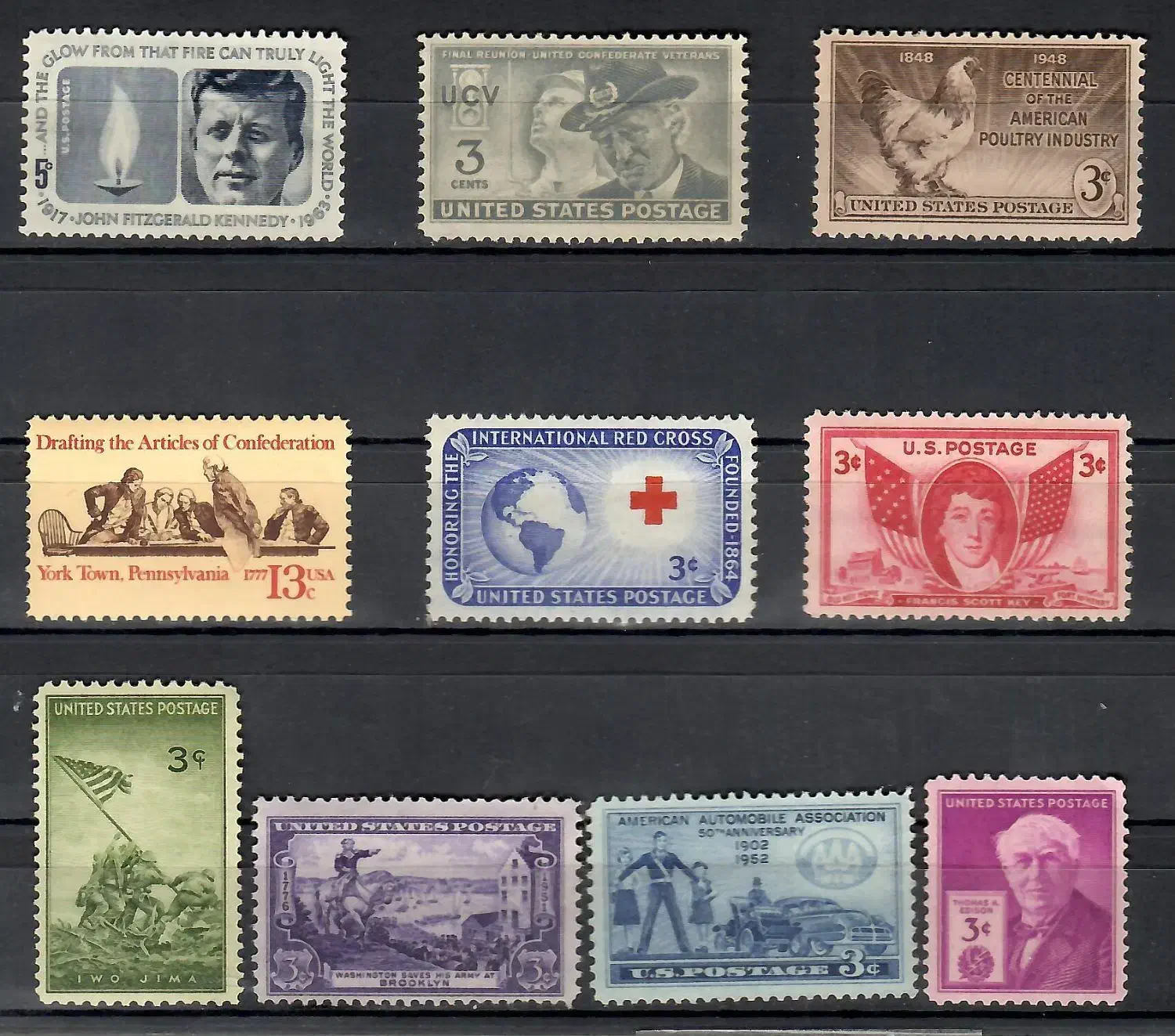 تعدادی تمبر خارجی|کلکسیون سکه، تمبر، اسکناس|شیراز, سفیرشمالی|دیوار