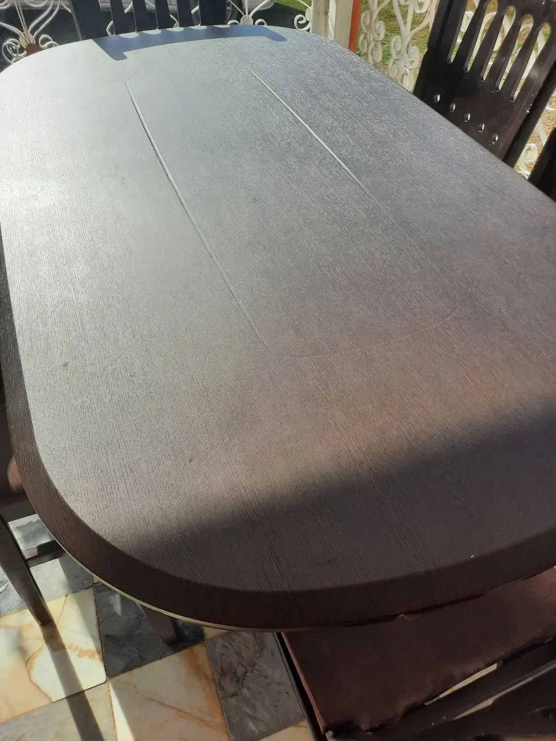 میز غذاخوری شیش نفره|میز و صندلی غذاخوری|سیمین شهر, |دیوار