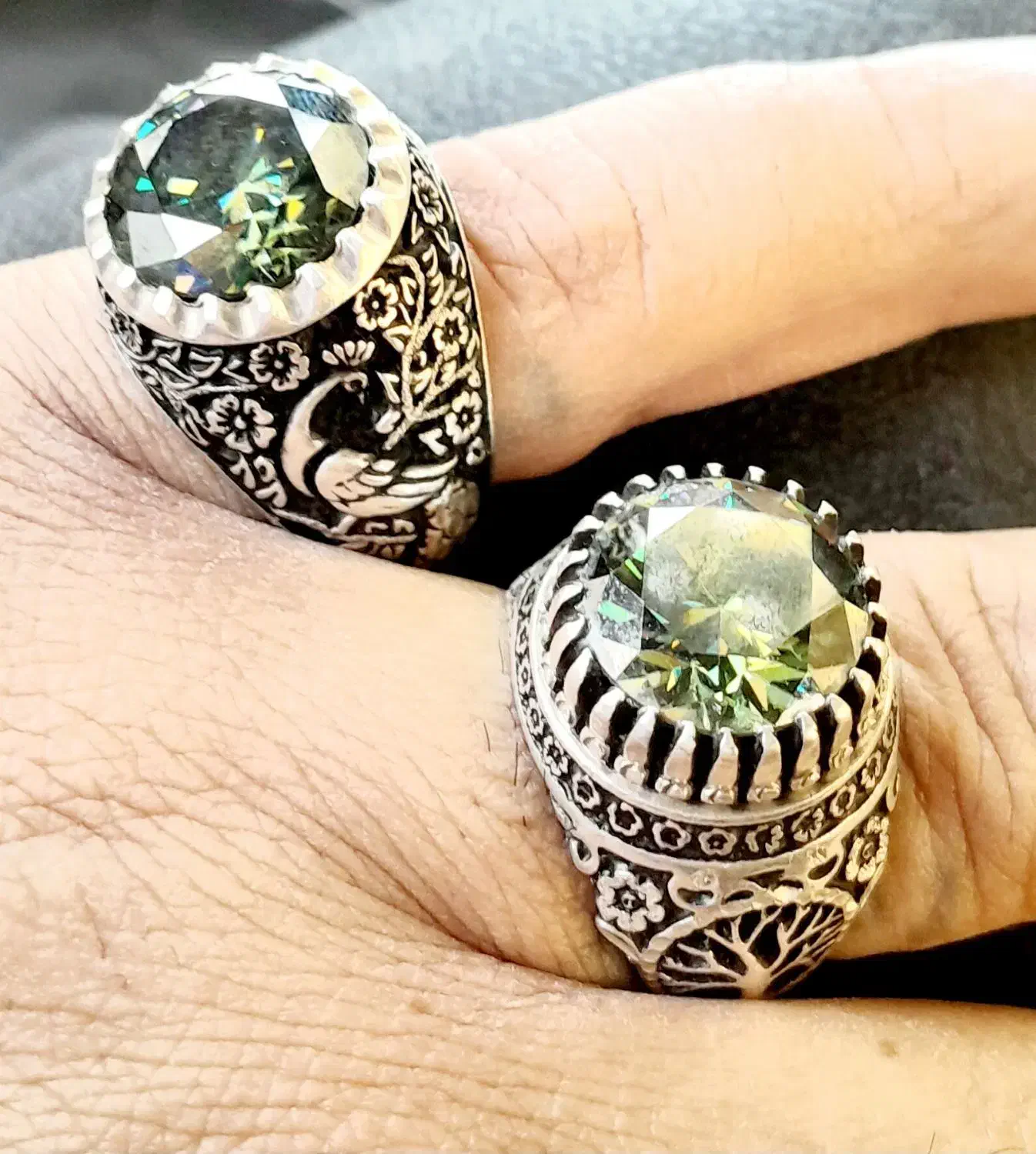 انگشترنقره جواهری|جواهرات|خرم‌آباد, |دیوار