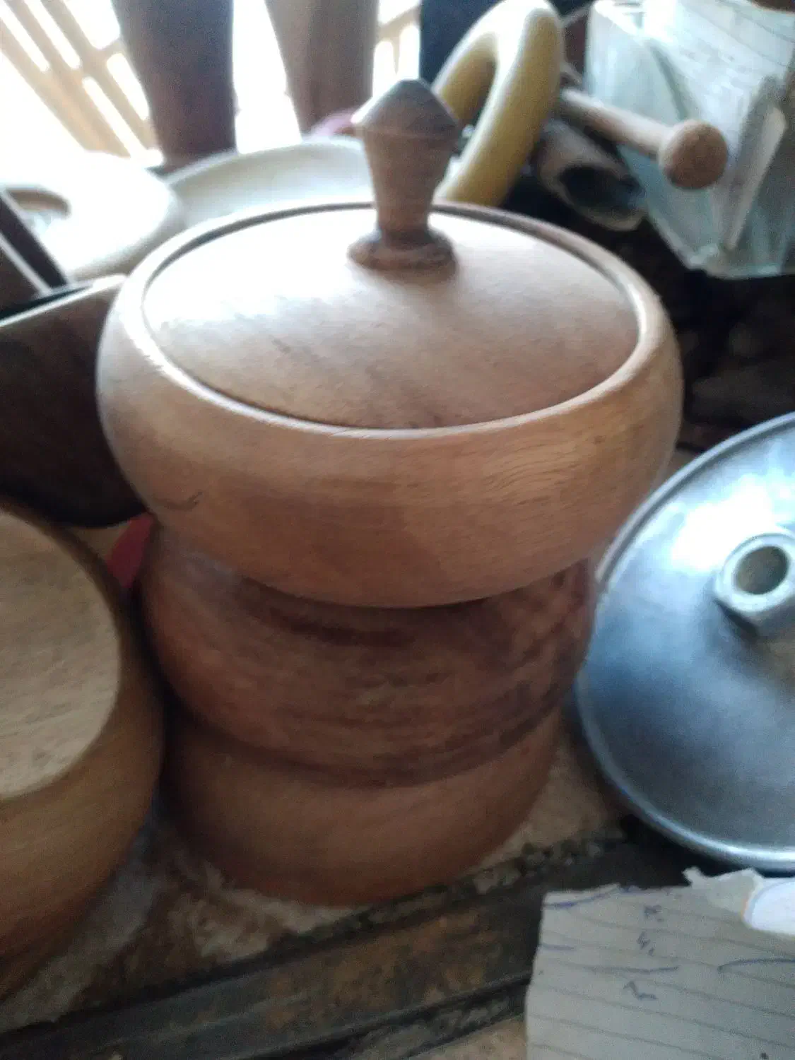 ظروف چوبی آشپز خانه|ظروف سرو و پذیرایی|نجف‌آباد, کهریزسنگ|دیوار