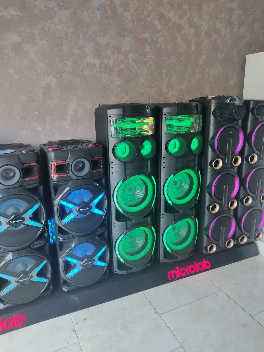 اسپیکر میکرولب مکسیدر شارژی وبرقی قسطی بدون پیش|سیستم صوتی خانگی|فردیس, فردیس|دیوار