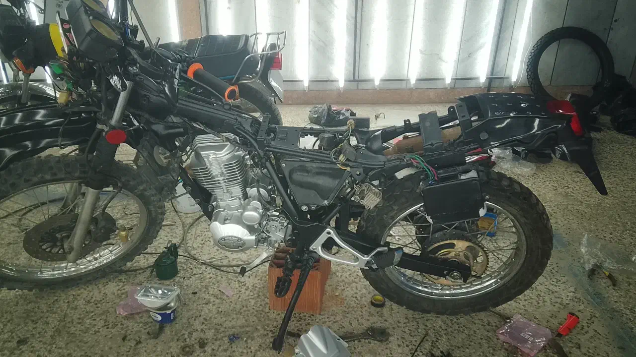 متور تریل پرواز ۲۰۰|موتورسیکلت|مینودشت, |دیوار