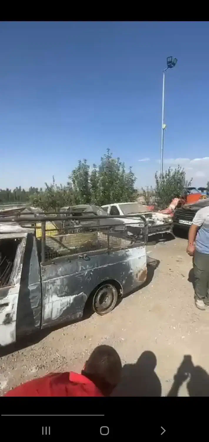 وانت آریسان مدل ۹۸  سوخته|خودرو سواری و وانت|تهران, آرژانتین|دیوار