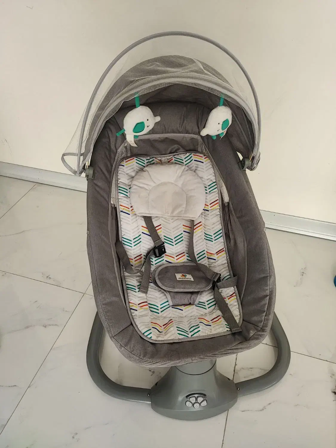 گهواره و تاب برقی سه کاره ماستلا|تخت و صندلی بچه|کرج, گلشهر|دیوار