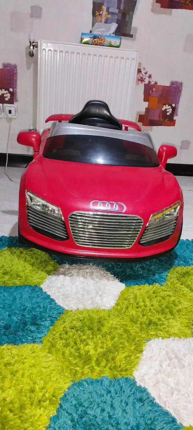 ماشین شارژی دو موتوره|اسباببازی بچه|شیراز, محمدیه|دیوار