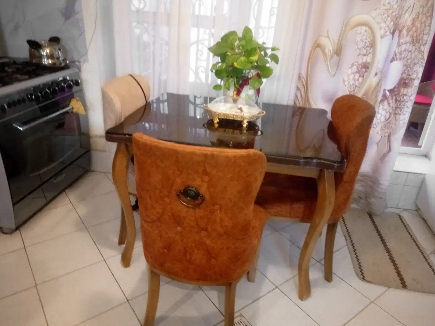 میز نهار خوری سه نفره|میز و صندلی غذاخوری|مشهد, هفده شهریور|دیوار