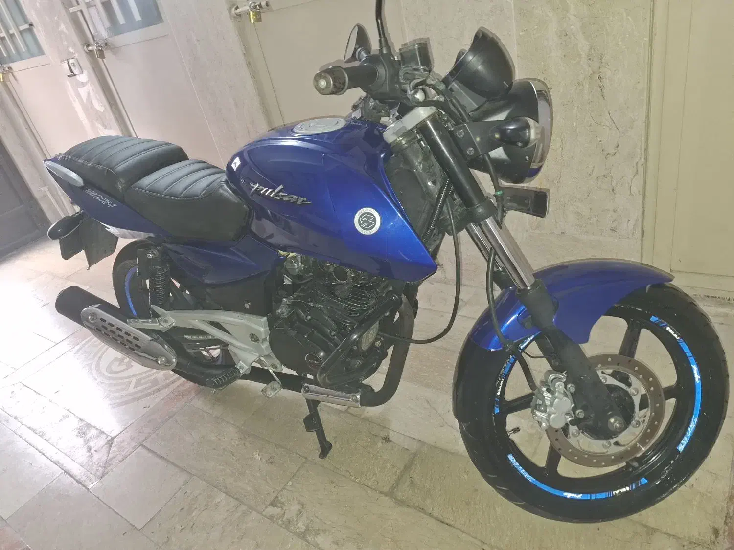 پالس همه چی تموم|موتورسیکلت|ری, شهید بهشتی|دیوار