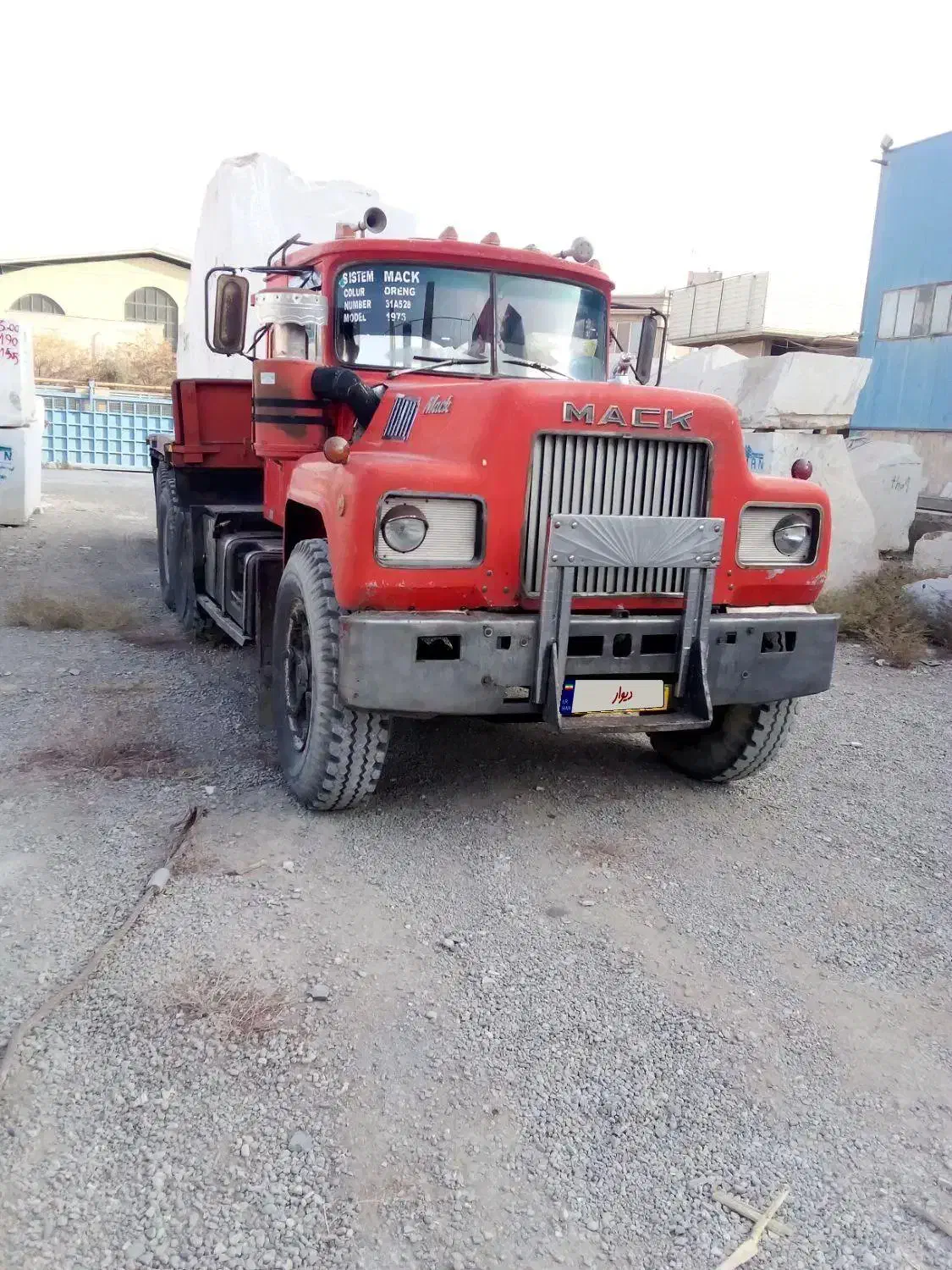 ماک مدل ۵۴، موتور فابریک و کم‌کار تک برگ سند|خودرو سنگین|بهار, |دیوار