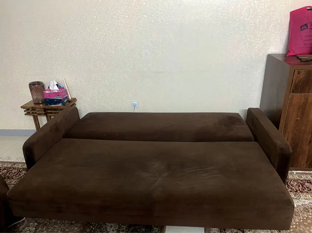 مبل ۳ نفره تختواب شو|مبلمان خانگی و میز عسلی|تهران, مجیدیه|دیوار