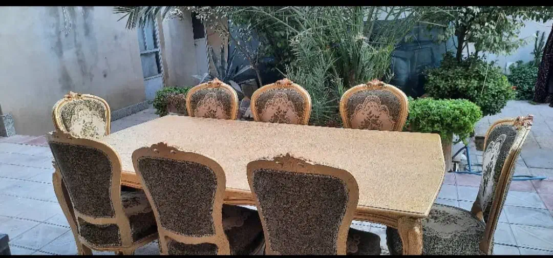 میز صندلی درحد نو بدون خش|میز و صندلی غذاخوری|کرمان, |دیوار