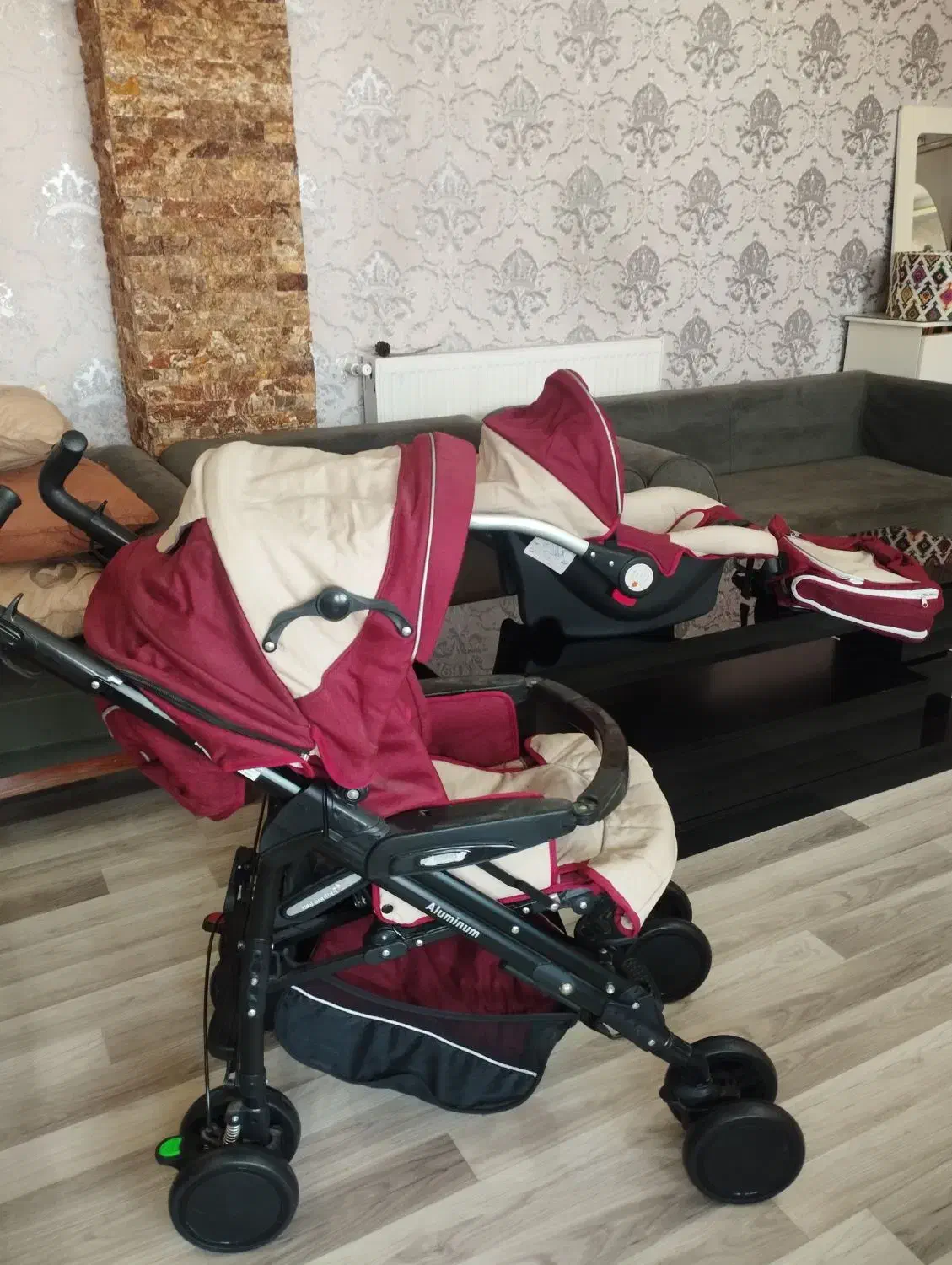 ست کالسکه چهار تکه بی بی کانفورت|کالسکه و لوازم جانبی|ارومیه, |دیوار