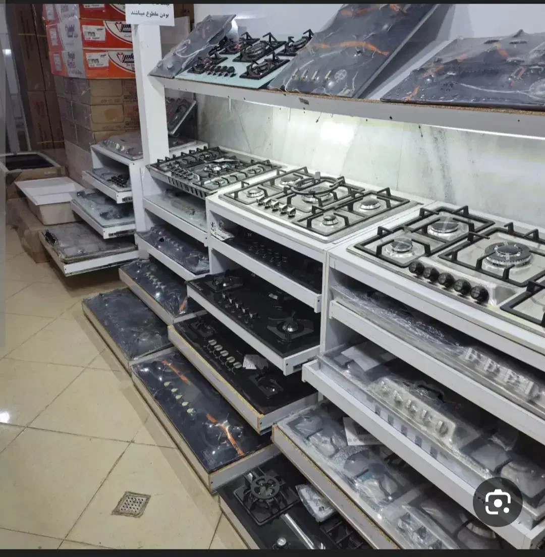 فروش گاز ورق استیل و شیشه سایوان گاز dsn2385زمانت|اجاق گاز و لوازم برقی پخت‌وپز|شیراز, کفترک|دیوار
