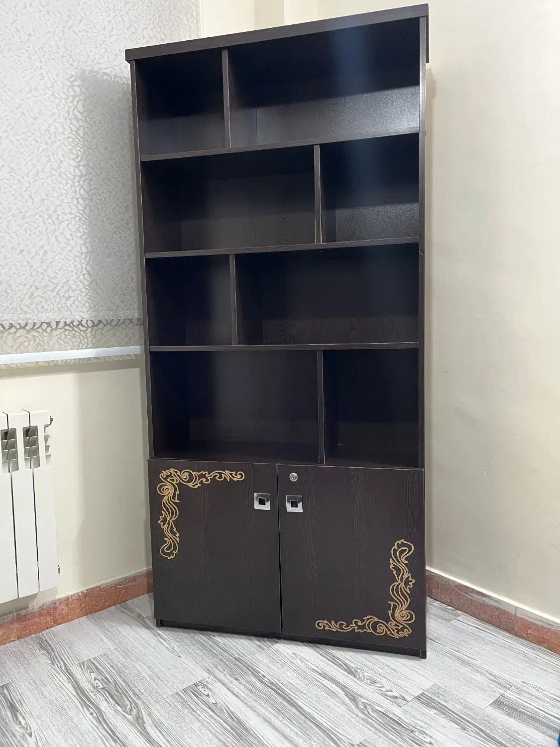 کتابخونه بزرگ و نو|کتابخانه، شلف، قفسه‌های دیواری|لاهیجان, بازکیاگوراب|دیوار