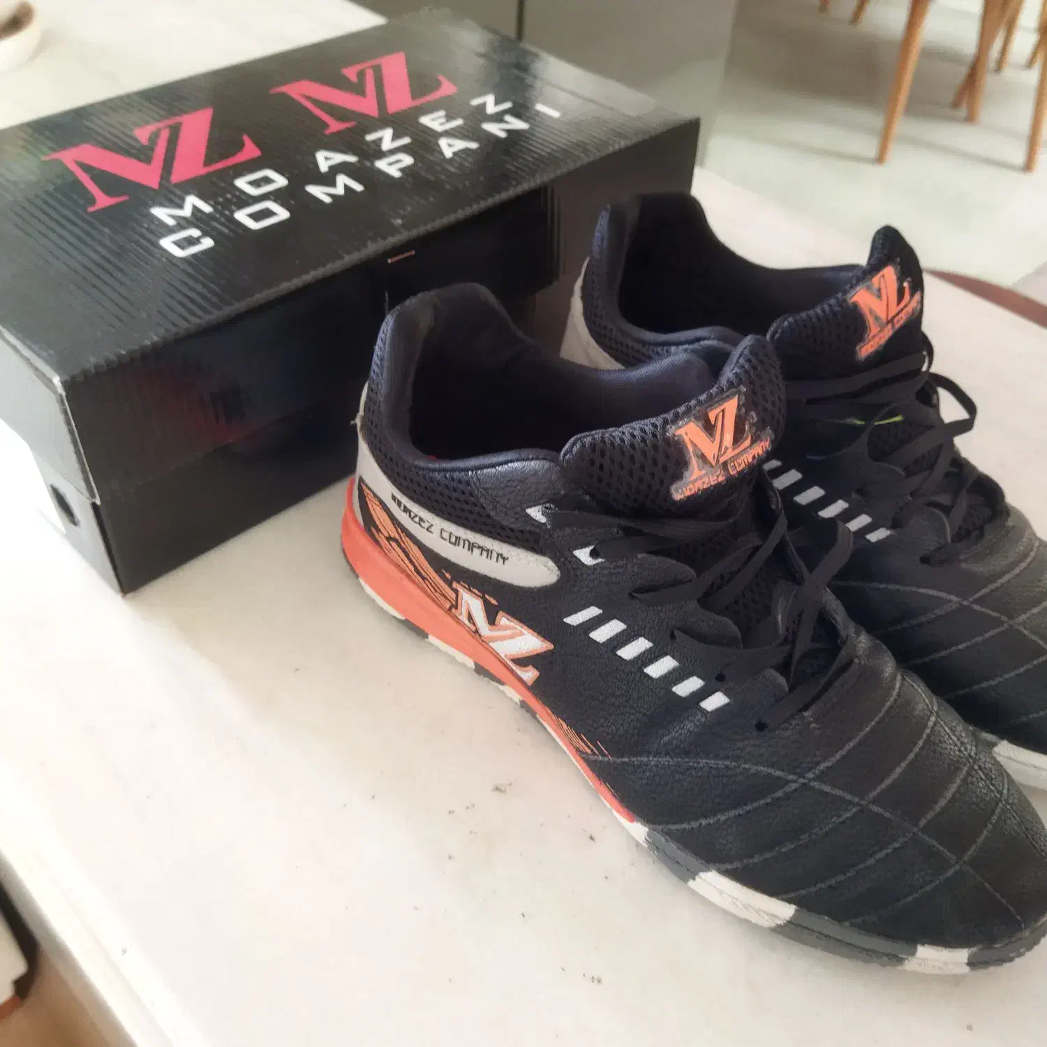 کفش سالنی mz  مشکی سایز ۴۲ و ۴۳|کیف، کفش، کمربند|نجف‌آباد, منتظری شمالی|دیوار