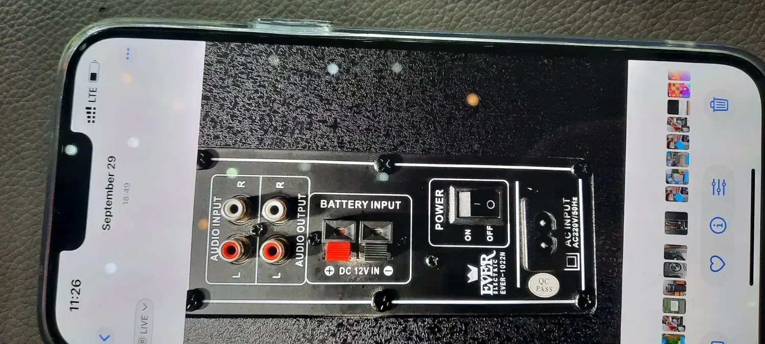 اسپیکر شارژی|صوتی و تصویری|خرمآباد, |دیوار