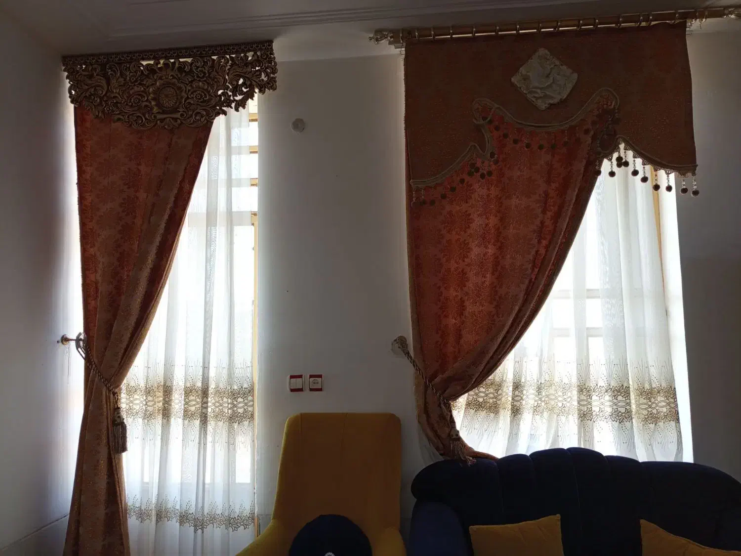 پرده|پرده، رانر، رومیزی|ارسنجان, |دیوار