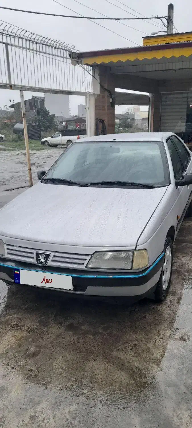 سواری ۴۰۵ نقره ای مدل ۸۵ فروشی فوری|خودرو سواری و وانت|رشت, بیجارپس|دیوار