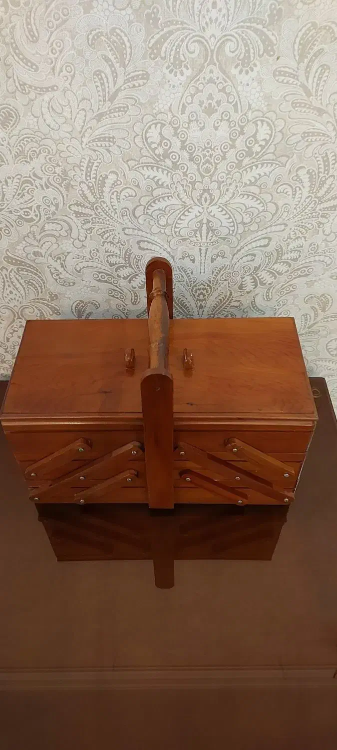جعبه چوبی قدیمی جادویی|صنایع دستی و سایر لوازم تزئینی|تهران, جوادیه|دیوار