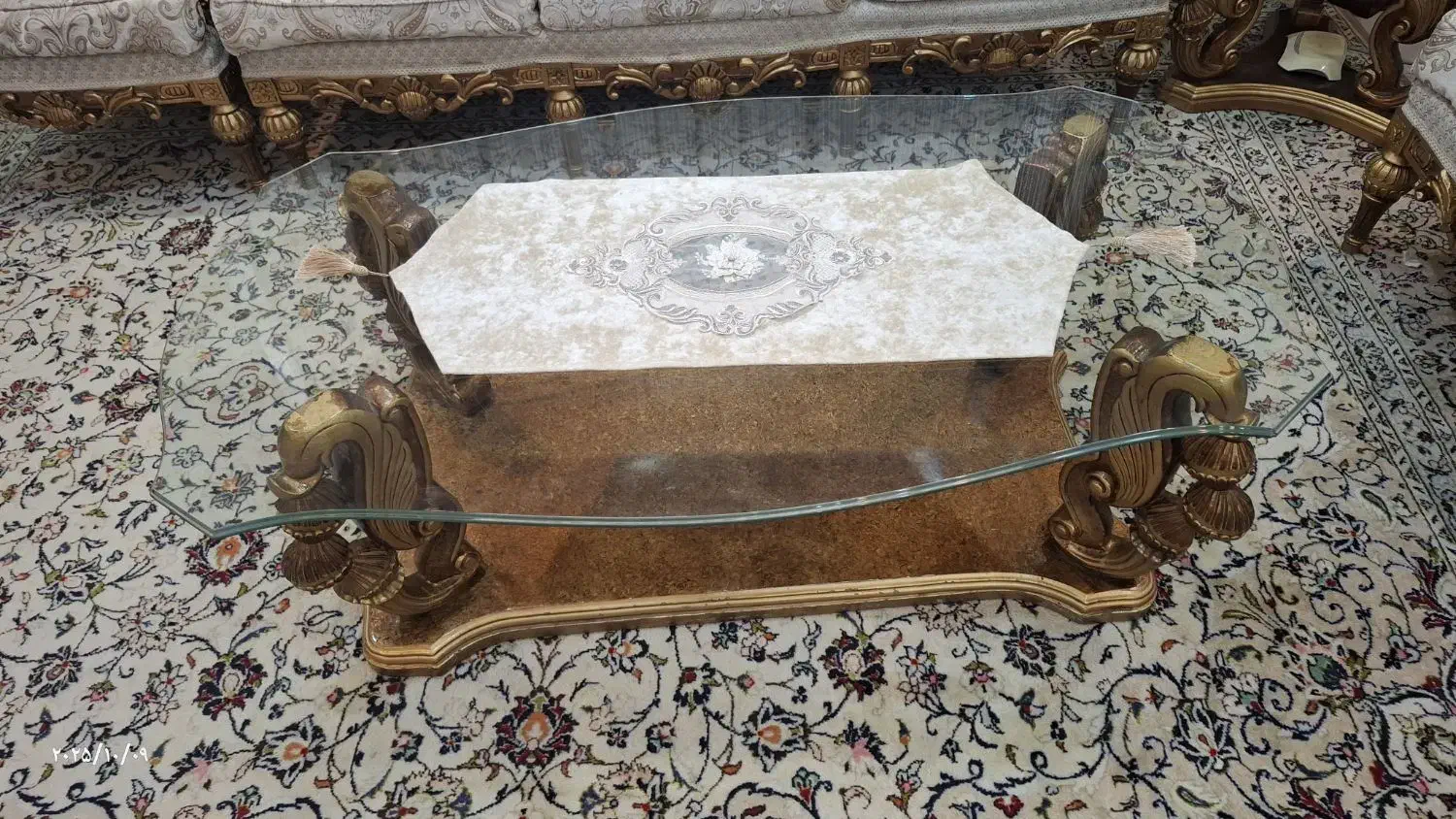 مبل استیل ۷ نفره|مبلمان خانگی و میز عسلی|تهران, قیام|دیوار