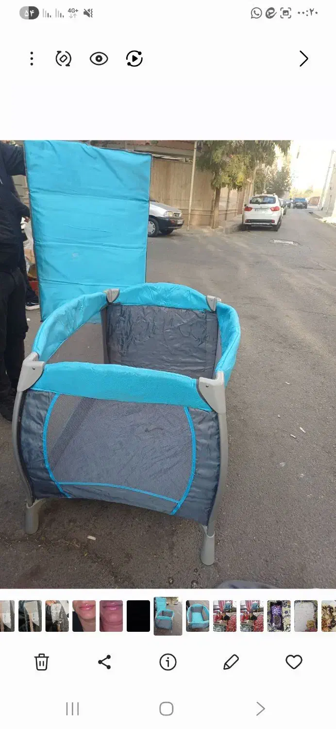 تخت کنار مادر|تخت و صندلی بچه|تهران, ابوذر|دیوار