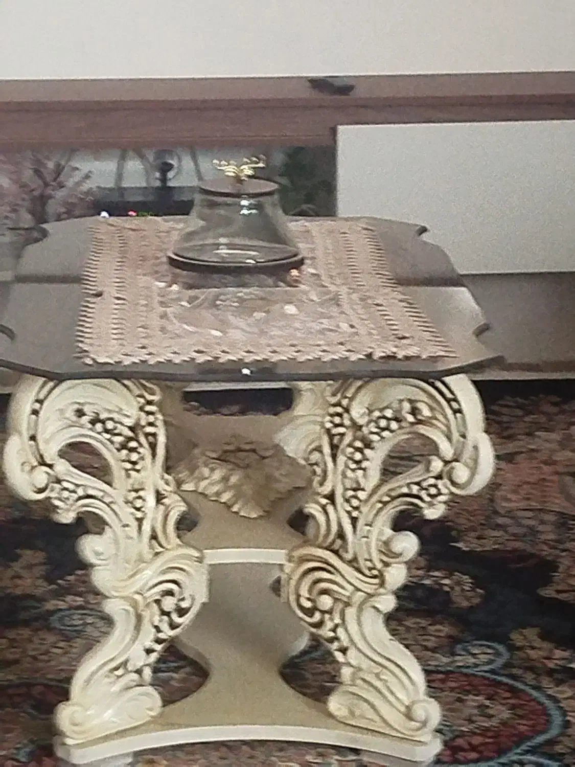 میز جلو مبلی همراه عسلی|مبلمان خانگی و میز عسلی|الوند, |دیوار