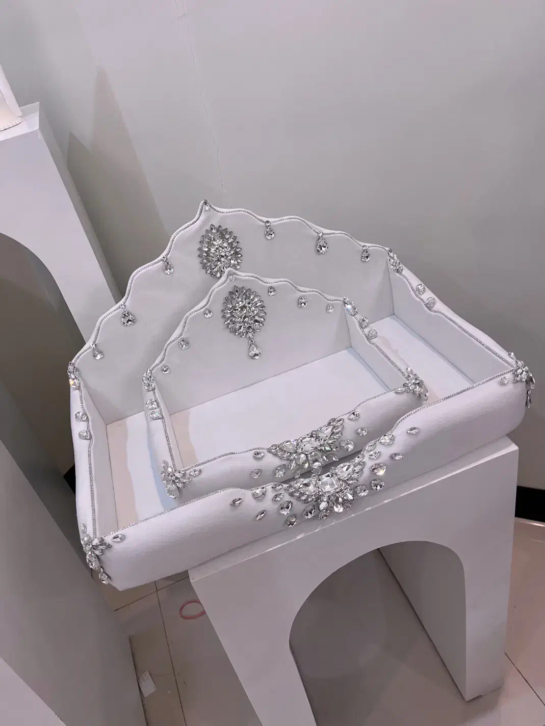 انواع طبق مخمل عروس همراه با چیدمان|صنایع دستی و سایر لوازم تزئینی|تهران, لاله زار|دیوار