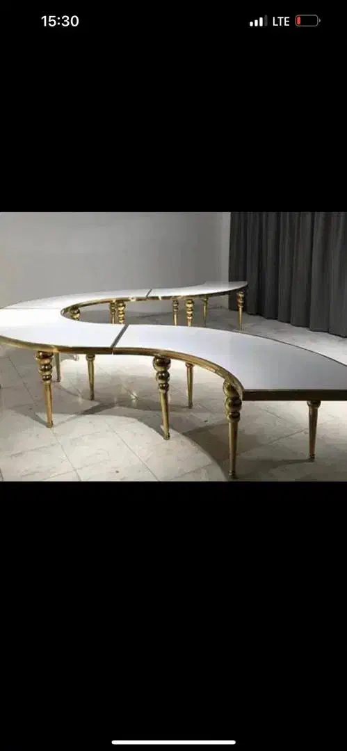 میز تالار مدل دوناتی|میز و صندلی غذاخوری|اسلامشهر, شهرک قائمیه|دیوار