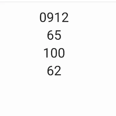 خط ۶۲ ۱۰۰ ۶۵ ۰۹۱۲ رند فوق العاده خاص کد شش رند|سیمکارت|تهران, فلسطین (میدان انقلاب)|دیوار