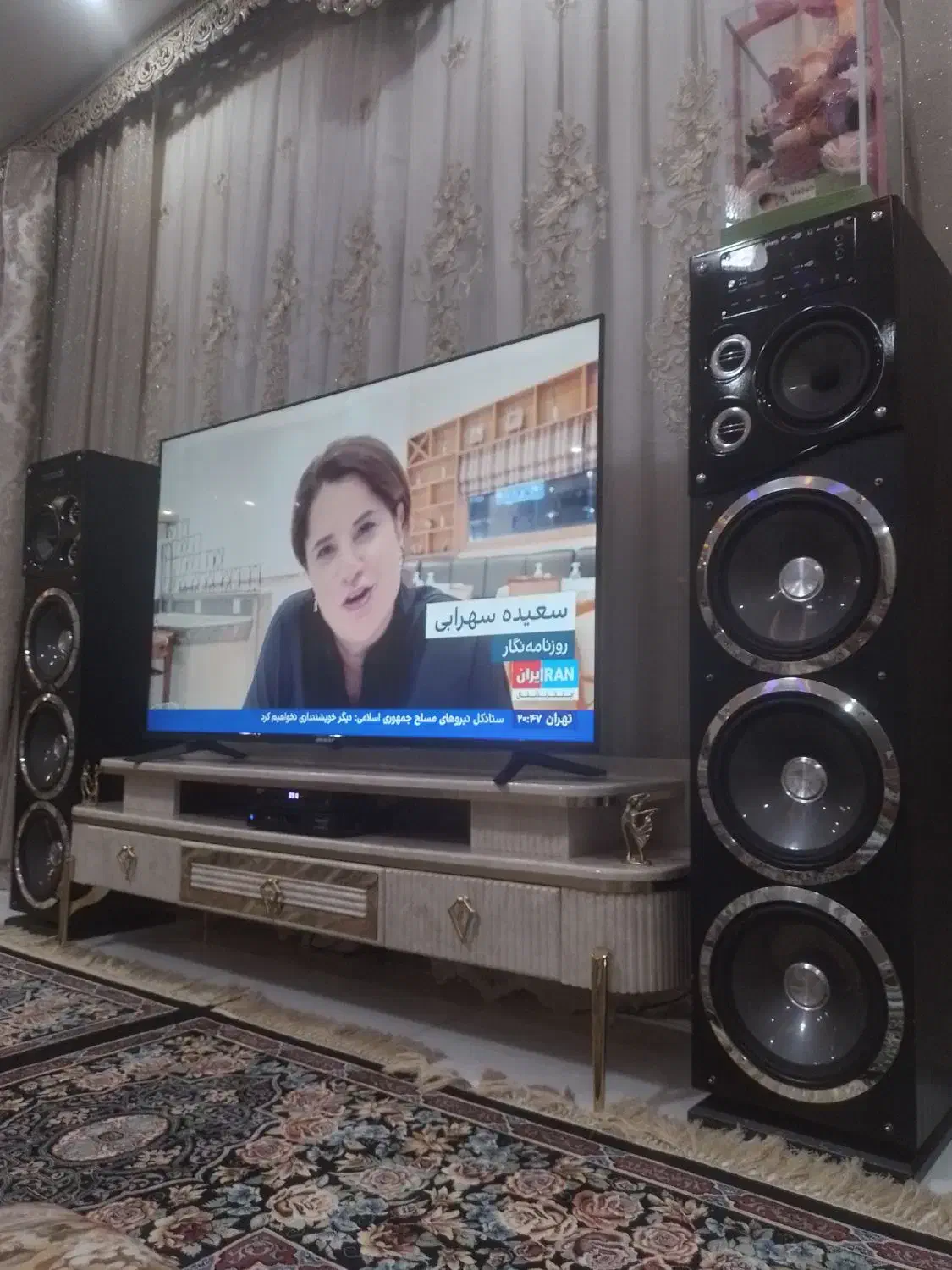 اسپیکر در حد نو|سیستم صوتی خانگی|شمشک, |دیوار