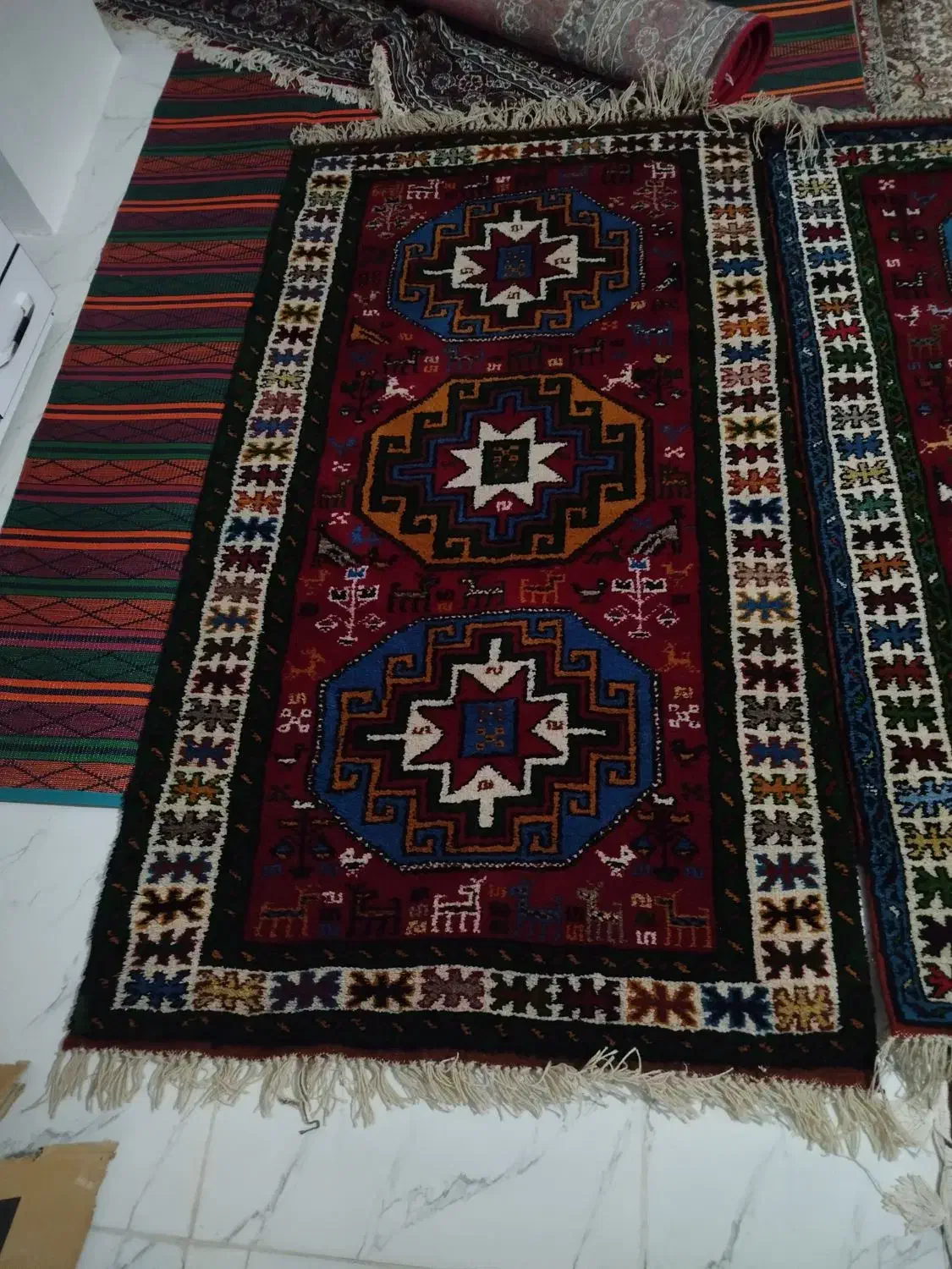 قالیچه دستی|فرش|شیروان (خراسان), |دیوار
