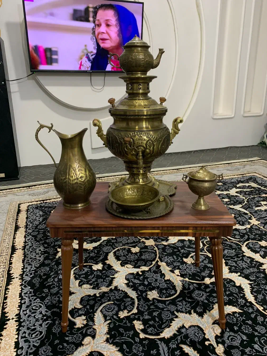 سماورزغالی|کلکسیون اشیاء عتیقه|گرگان, |دیوار