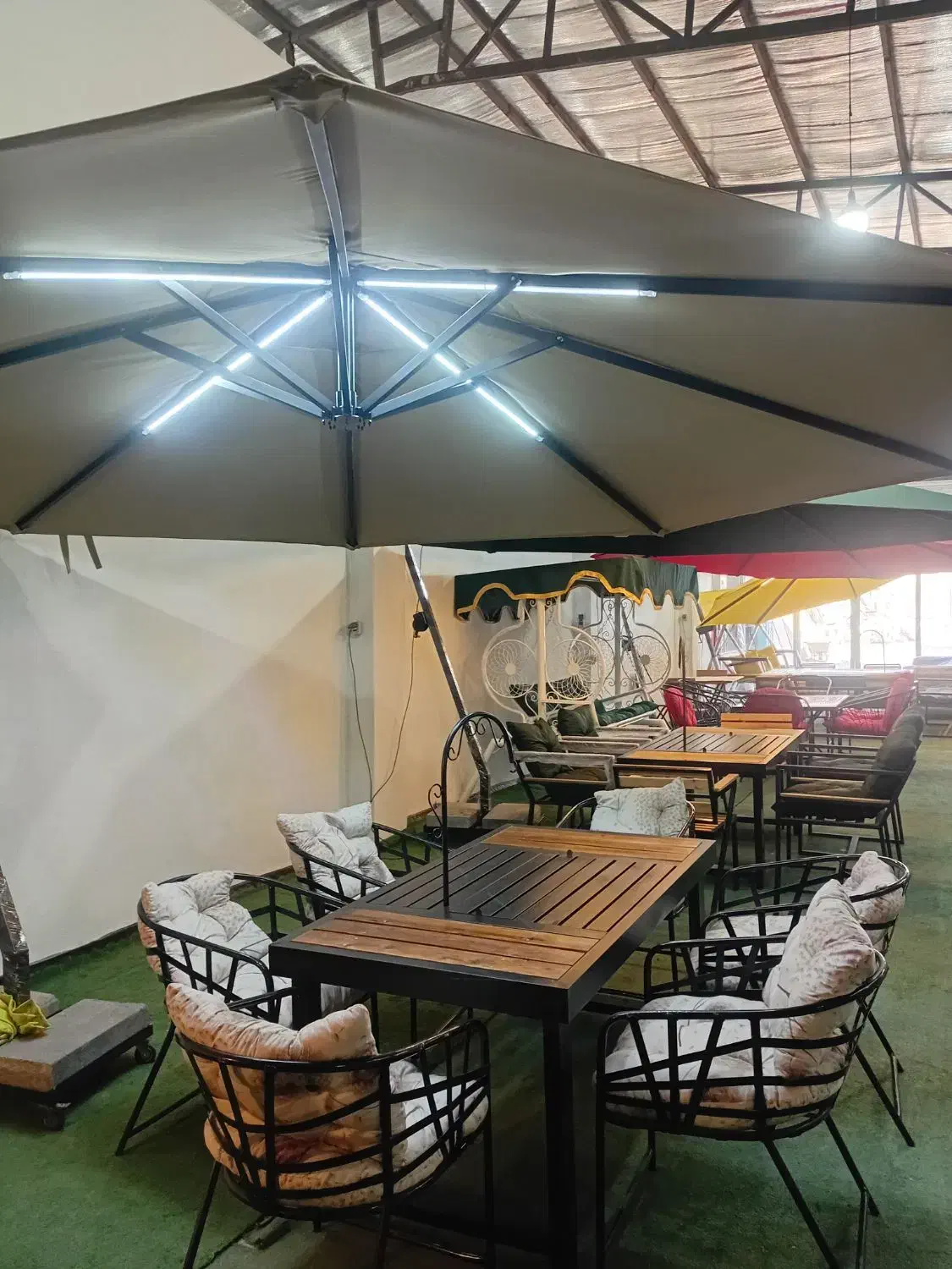 سایبان۸ضلعی چترقطر3 میزصندلی۶نفره برزنت47|کوهنوردی و کمپینگ|تهران, تهرانسر مرکزی|دیوار