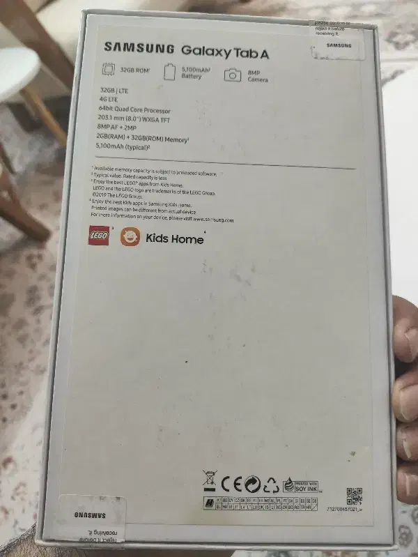 نبلت سامسونگ گلکسی tab a|تبلت|قم, پردیسان|دیوار