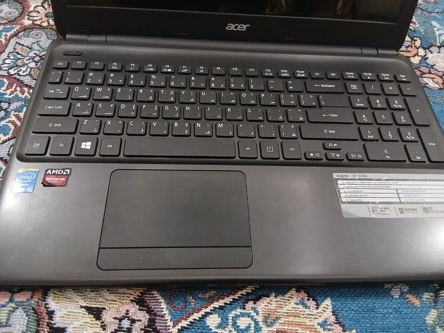 لپ تاپ ایسر|رایانه همراه|الشتر, |دیوار