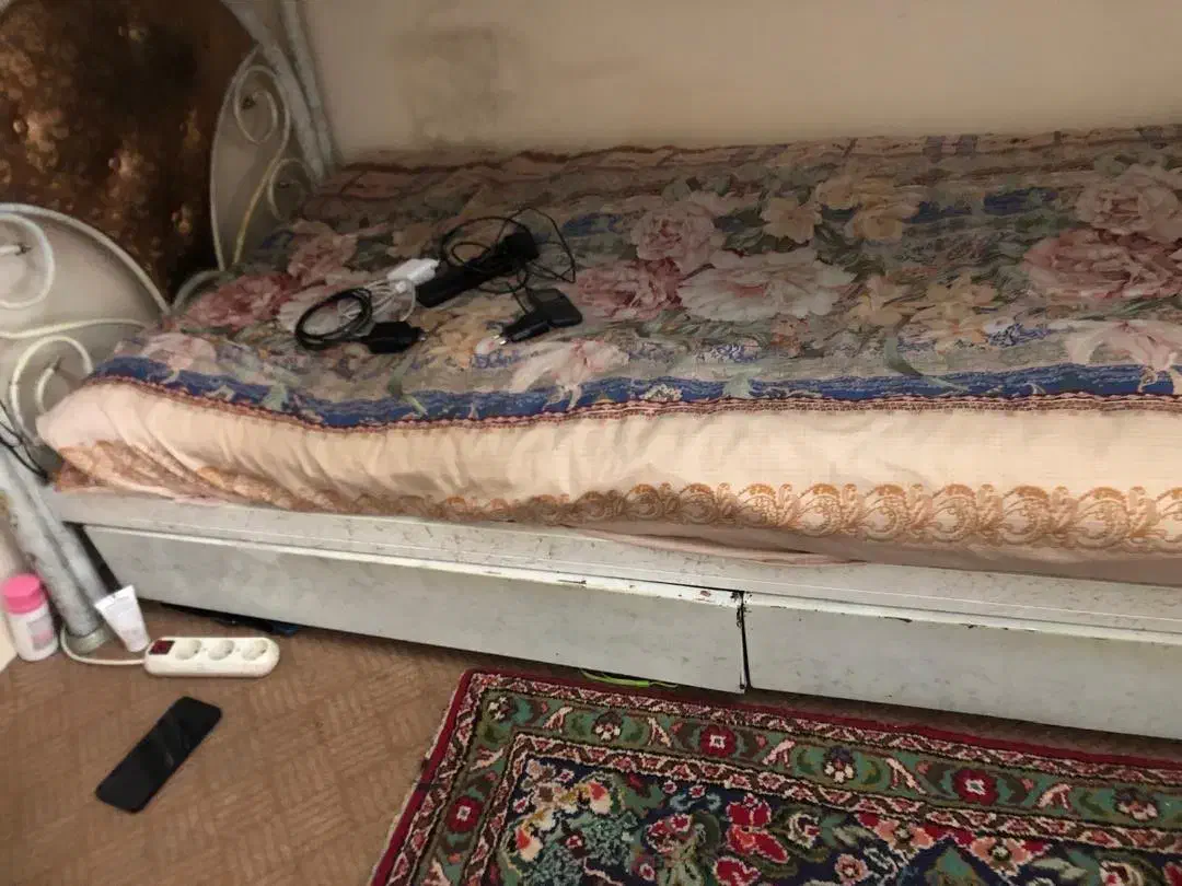 تخت فلزی دو طبقه و یک نفری|تخت و سرویس خواب|تبریز, |دیوار