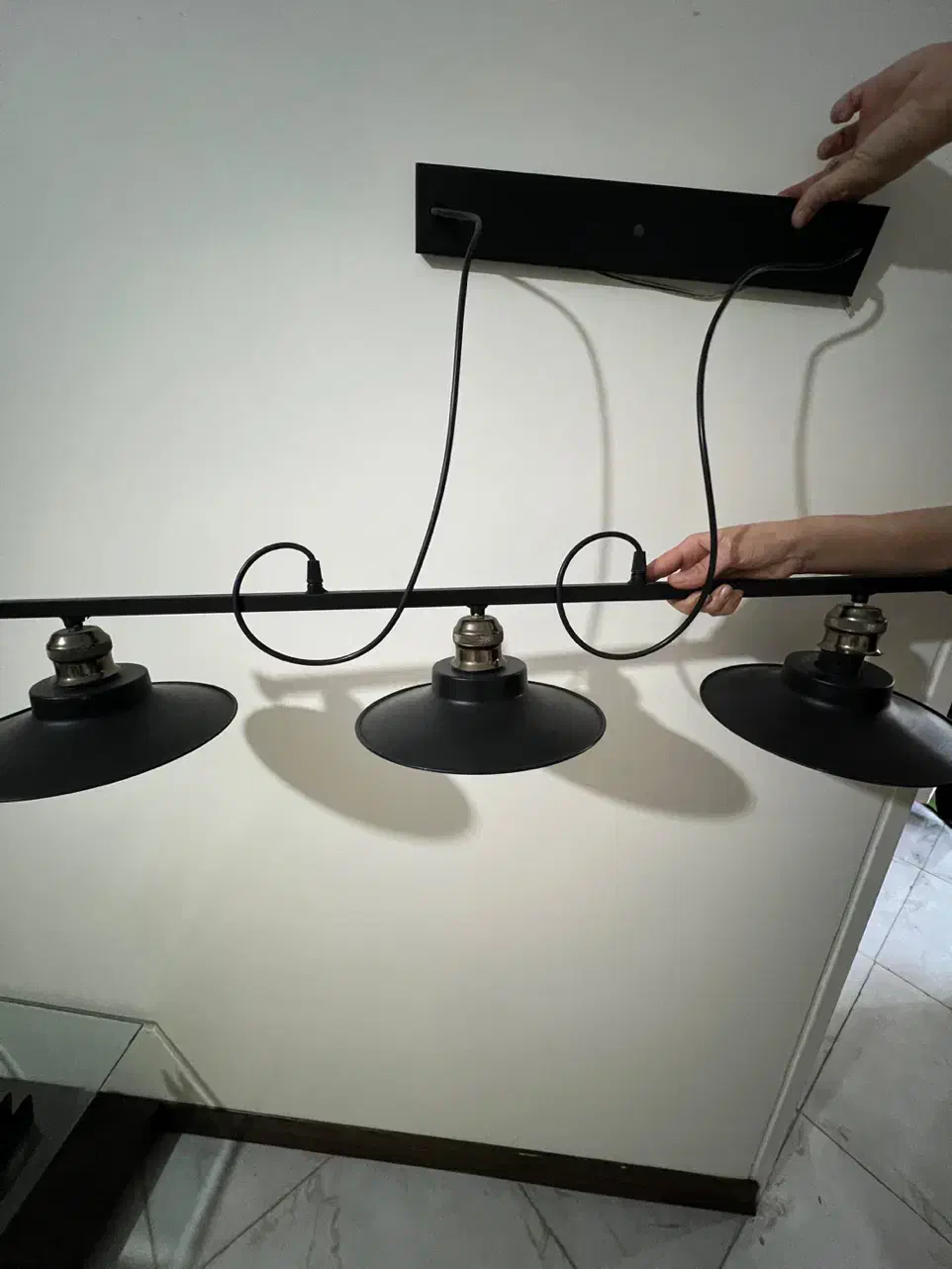 لوسترآویزسه تایی|لوستر و چراغ آویز|تهران, تهرانپارس شرقی|دیوار